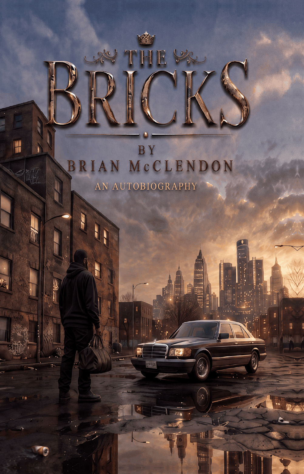 Front cover of THE BRICKS by BRIAN McCLENDON